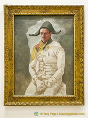 L'arlequin assis - Picasso